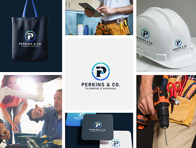 Plumbing & Drainage logo design branding drainage drainage logo graphic design logo plumber logo plumbing plumbing logo repair logo service logo servicing logo