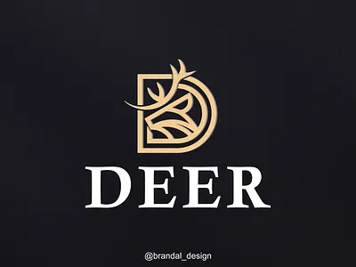 deer logo branding deer design graphic design illustration logo motion graphics typography vector