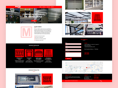 Site - Mahatma Toldos design ui ux