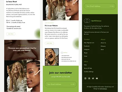 Skincare Product Website Design beauty beauty product healthy skin homepage krishs design station product design skin product skincare skincare natural skincare product skincare product web design ui uiux user experience design user interface design ux web design website website design