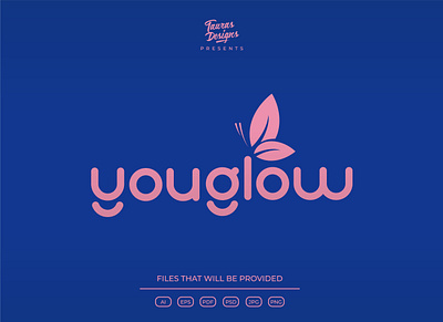 YOUGLOW adobe illustrator branding design graphic design illustration illustrator logo logo design vector