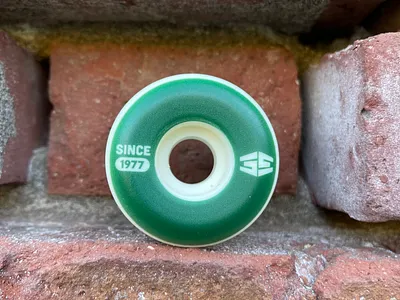 Shop Wheel branding design graphic design illustration logo print skate skateboard typography vector