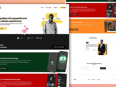 My Portfolio Website app ui design portfolio ui ux web design