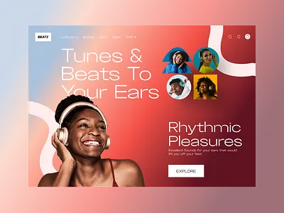 LANDING PAGE ui ux