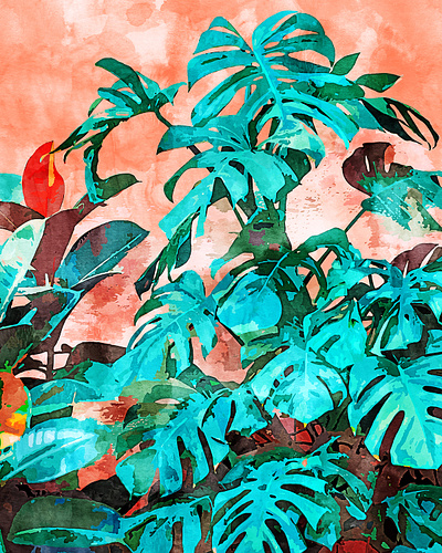 Monstera in My Backyard trending