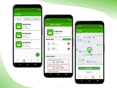 UX Study Case: Kiri App for Angkot Owner design ui uidesign ux