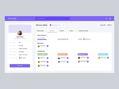 Hindsight © - Task Management design illustration landing page management organise organize task task management taskreview tasks ui ux