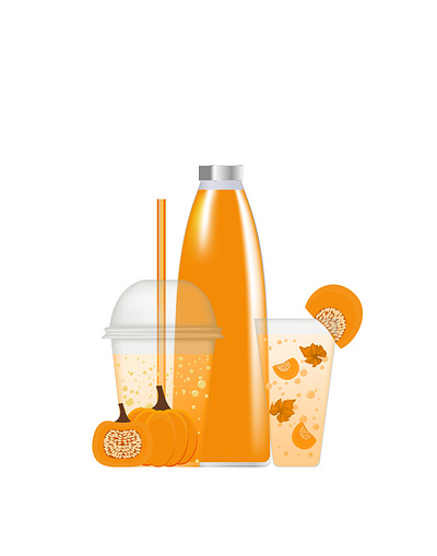 autumn pumpkin flavor autumn design graphic design illustration pumpkin vector