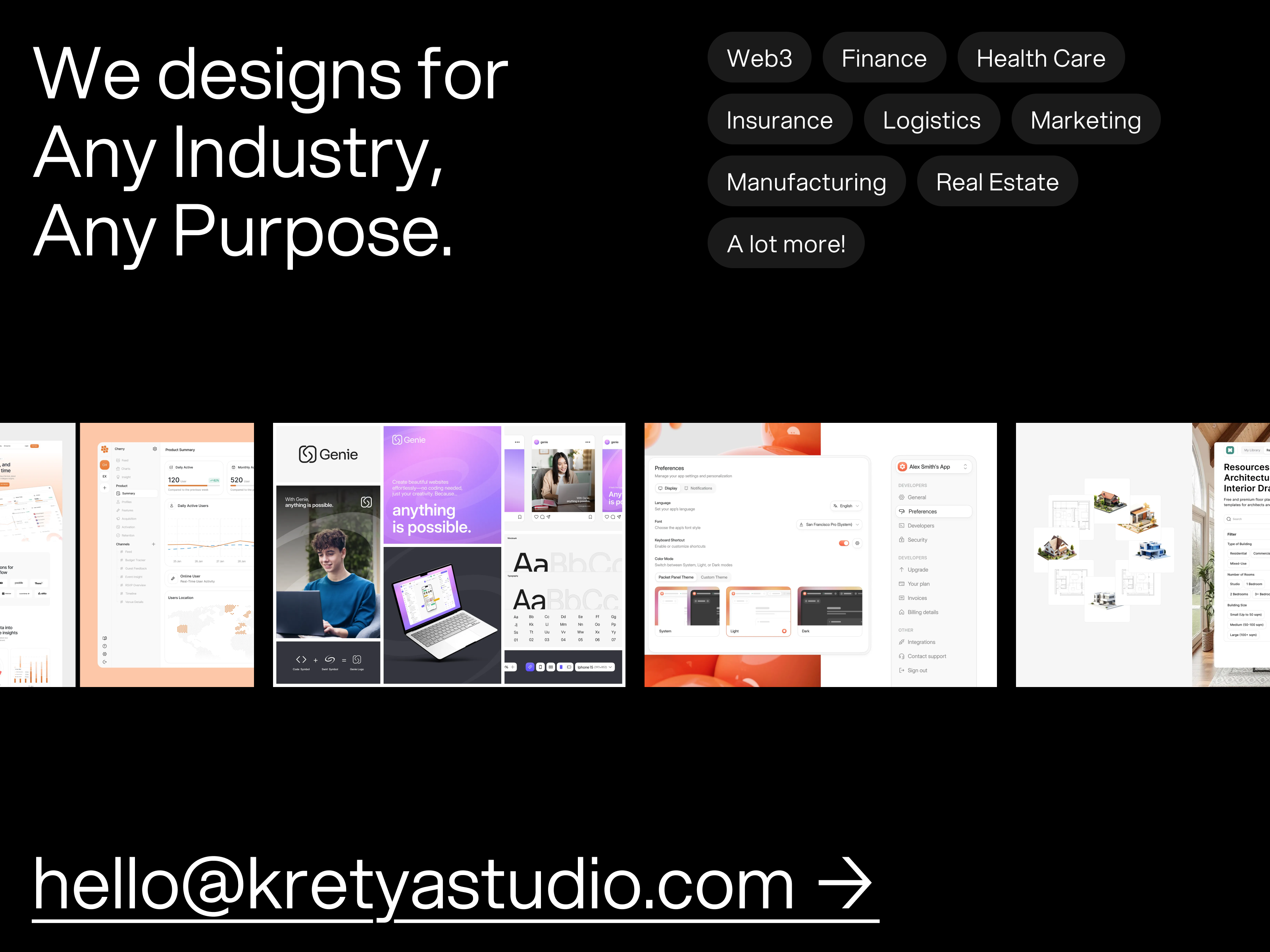 Example of Logo Design + Brand Guidelines
