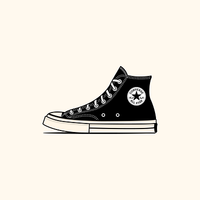 CONVERSE Chuck 70 abdesig all stars art branding chuck taylor converse design flat flat design graphic design illustration post