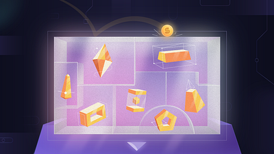 Geometric shapes 3d abstract cube geometric geometric art grainy graphic design illustration isometric isometry minimal object rhombus shapes simple square textured tokens triangles vector