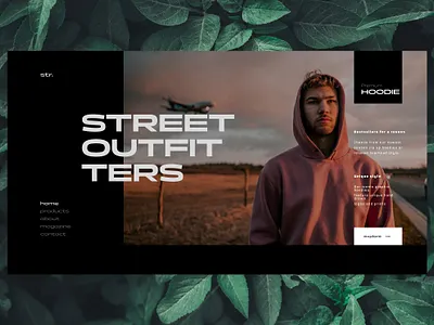 Street clothing store animation app art branding clean design graphic design icon illustration illustrator logo minimal mobile typography ui uidesign ux vector web website