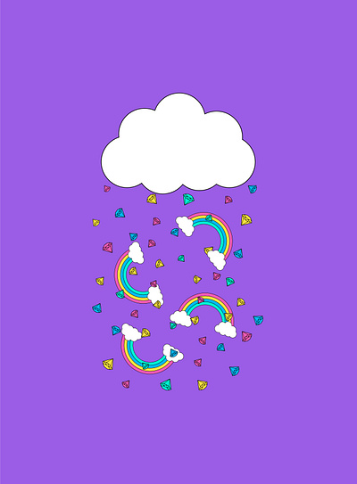 magic rain design graphic design illustration vector