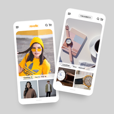 Minimal Phone app design ui design visual design
