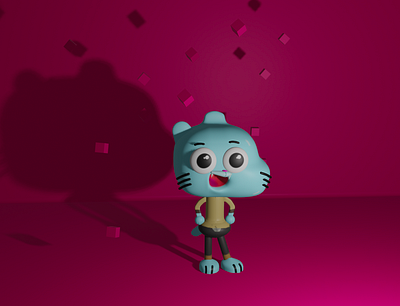 Gumball 3D 3d blender illustration