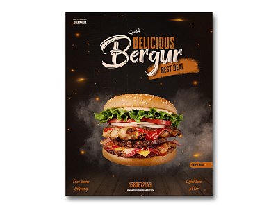 Food poster design branding design designer food poster design graphic design graphic designer illustration logo poster poster design ui