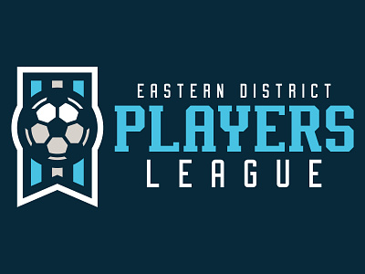 South Texas Youth Soccer Association - Eastern District Players athletic branding branding design football logo soccer typography vector