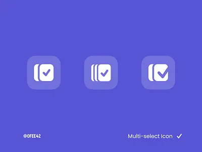 Multi-Select Icon icon logo ui