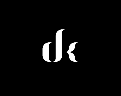 dk logo brand identity branding dk icon icons letter logo monogram personal typography