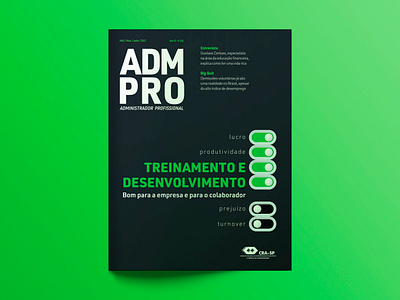 ADM PRO 404 branding cover design identity illustrator magazine