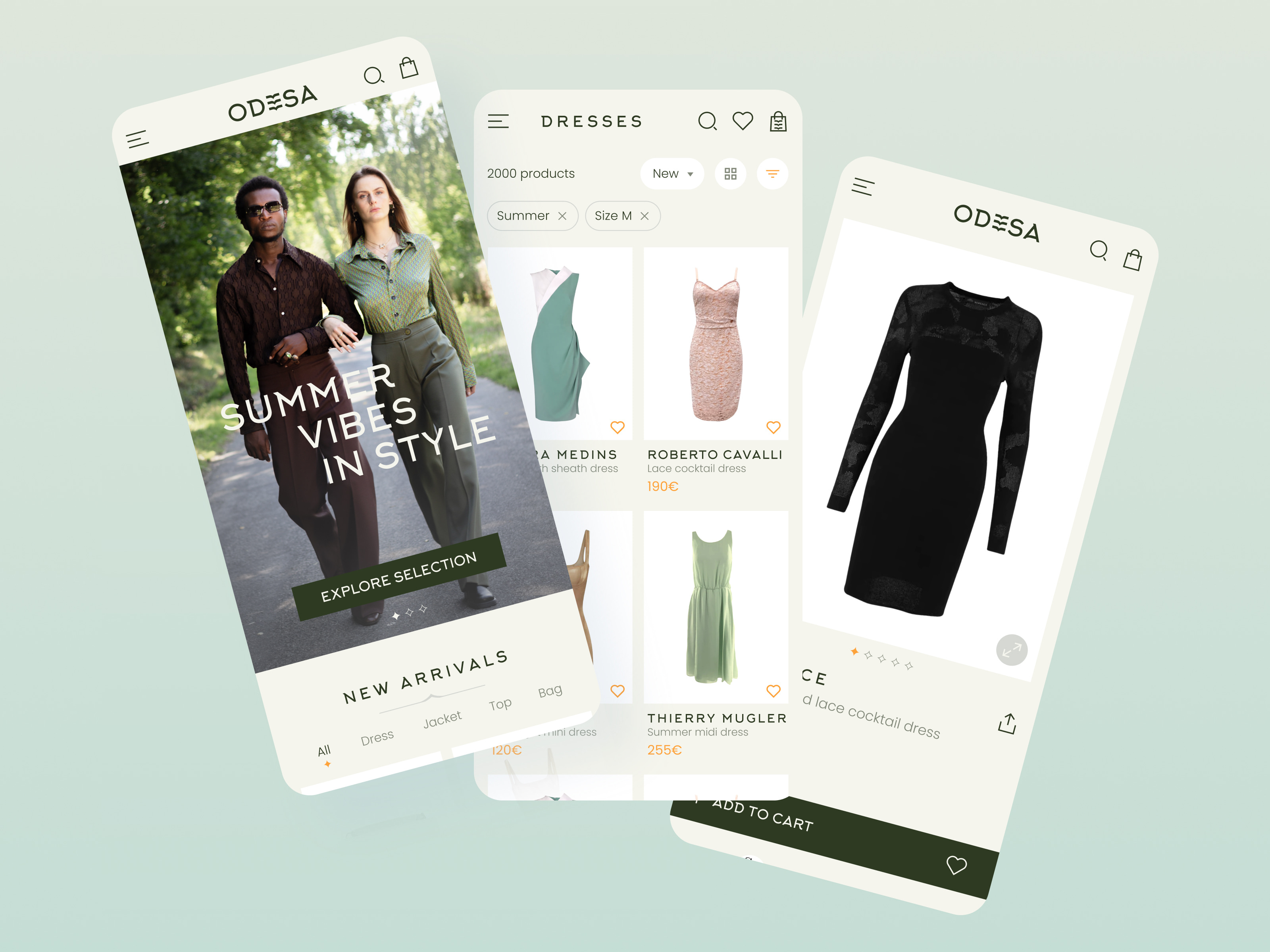 Vintage fashion marketplace | mobile app app clothing design fashion marketplace mobile summer ui vintage