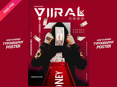 Creative Viral Social Media Poster design er art media photoshop poster poster a day poster art poster collection poster design poster social media social social media text effect typography typography poster viral viral poster viral social media