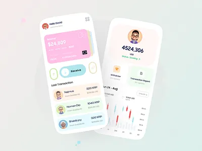 Finance: Mobile App app app design bank bank app banking banking app classic ui clean ui design finance finance app finances financial financial app fintech iamhosenrahman mobile app mobile app design mobile design mobile ui web design