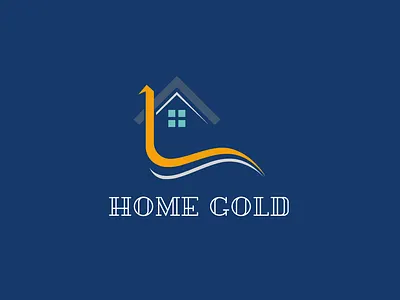 Logo Design (HOME GOLD) branding graphic design logo
