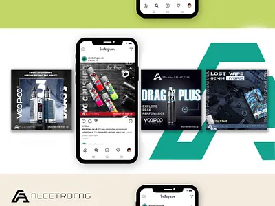 Social Media Posts For Alectrofag eliquids socialmedia socialposts vape vaping