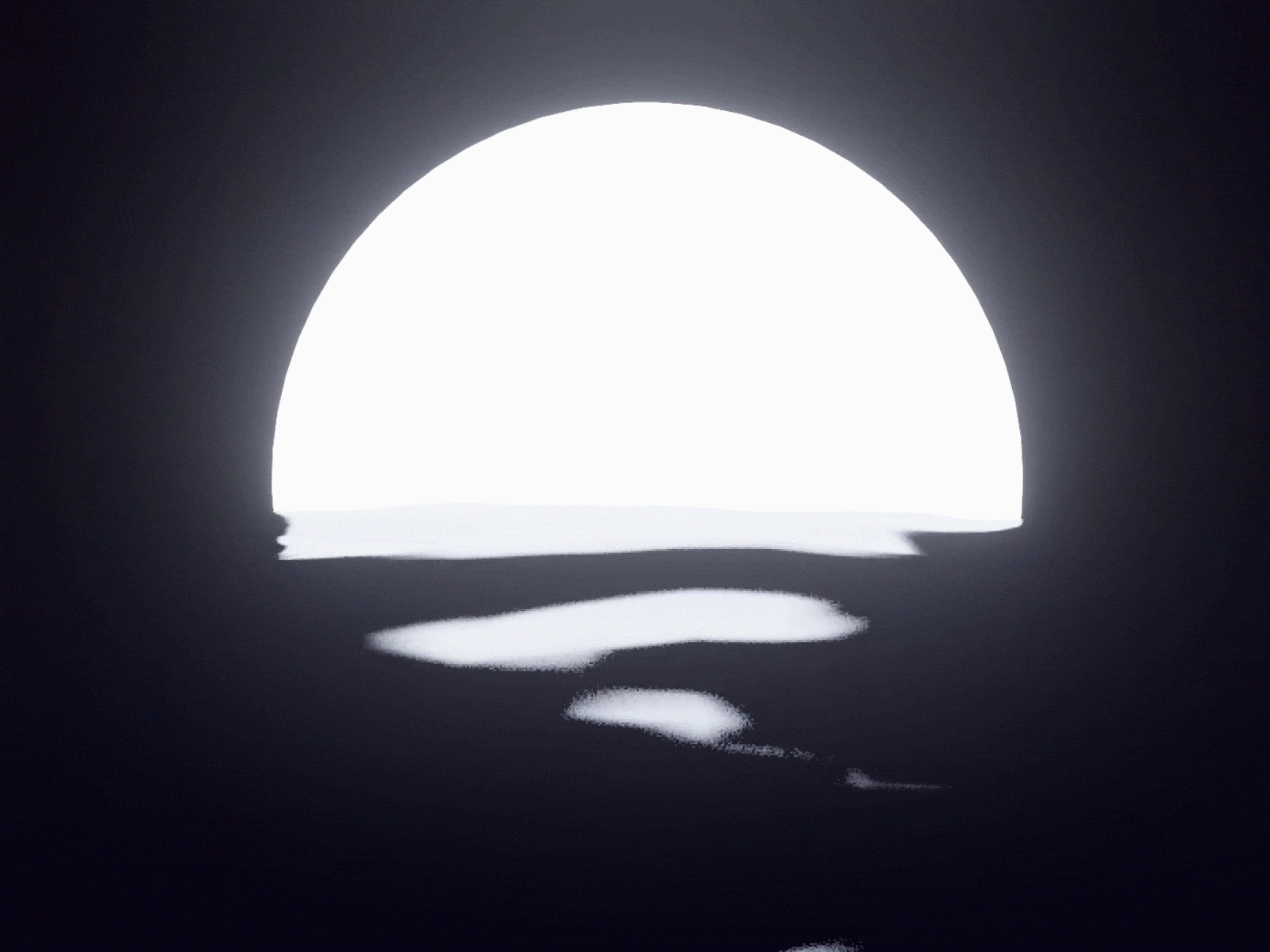 Moon Animation 3d animation design graphic design illustration moon motion graphics night vector