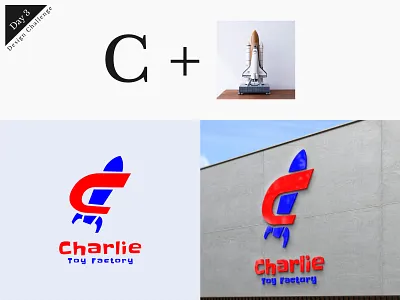 29 Days Logo Design Challenge : DAY 3 brand identity brand identity design brand identity designer branding graphic design graphic designer logo logo design logo designer modern logo professional logo designer simple logo toy factory logo