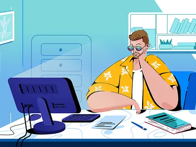 Designer 2d 3d animation branding characterdesign designer digital illustration flat flatdesign flatillustration illustration illustrator motion design motion graphics social media ui uidesign uxdesign vector vector illustration