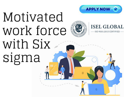 Motivated work force with Six Sigma Certification training sixsigmablackbelt sixsigmacertificationonline sixsigmagreenbelt sixsigmatraining