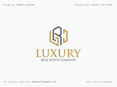 Luxury real estate company - logo design adobe adobe illustrator art design awesome logo brand identity design business logo creative logo home logo illustration letter logo logo logotype love minimal design minimalist logo modern logo monogram logo realestate logo typography vector logo