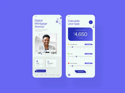 MORTGAGE CALCULATOR ui ux