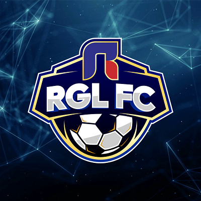 RGL FC branding graphic design logo