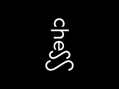 Chess Wordmark logo branding chess wordmark logo design fiverr graphic design illustration line art logo logo minimal logo modern logo ui wordmark wordmark lgoo