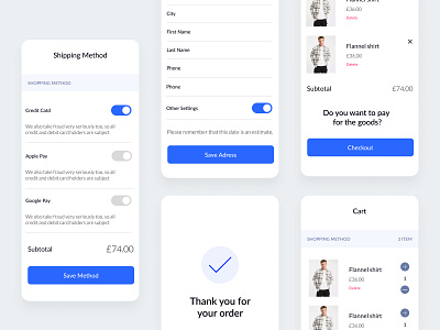 E-Commerce Shop. Last Part app design e commerce e commerce template graphic design ui ux