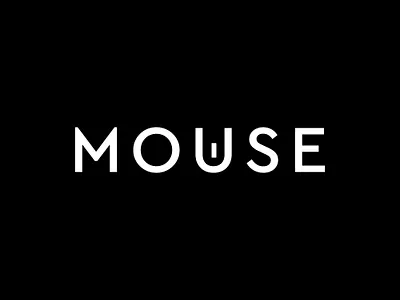 Mouse Wordmark Logo branding design fiverr graphic design illustration line art logo logo minimal logo modern logo mouse wordmark logo ui wordmark lofo