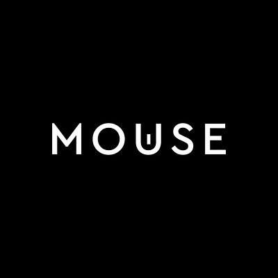 Mouse Wordmark Logo branding design fiverr graphic design illustration line art logo logo minimal logo modern logo mouse wordmark logo ui wordmark lofo