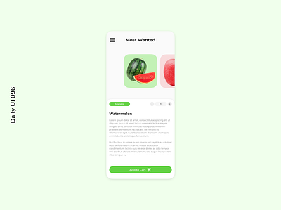 Daily UI 096 | Currently In-Stock available currently in stock daily ui 096 food drinks store