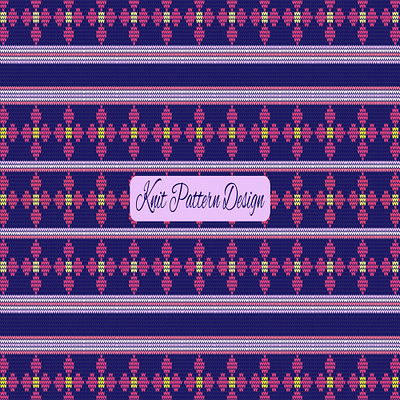 Knit Pattern Design geometric