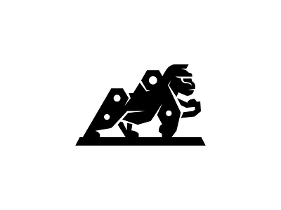 Gorilla ai animal ape e sports gamer gaming gorilla icon logo logo design logo designer mechanical monkey robot sport steam punk tech