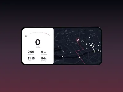 Mobile Interface Map