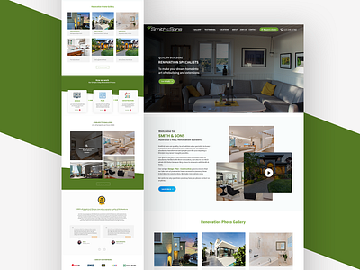 Home renovation Website design construction website figma home renovation html template landing page landing page design psd template renovation website theme design web design web ui design website website concept website design website template website theme website ui website ui design wordpress theme wordpress website design