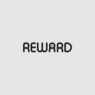 Reward Logo Concept brand identity branding design illustrator logo logo design logo designer minimalist typography vector wordmark
