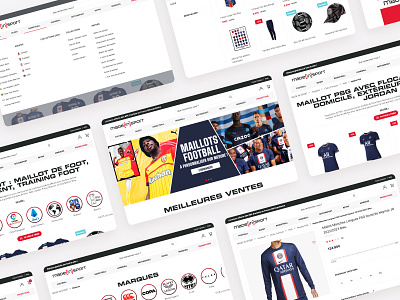Made in Sport Marketing Automation agence autocomplete category design dnd ecommerce giftcard home made madeinsport magento navigation page pattern product search sport ui website