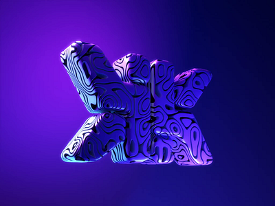 Koncepted logo animation 3d 3d art animation branding graphic design logo motion graphics