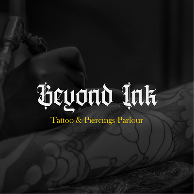 Beyond Ink - Brand Identity brand identity branding design graphic design logo logo design vector