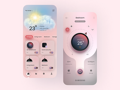 Smart home #2 air app clean design home app mobile app smart app smart home ui ui design ux ux design
